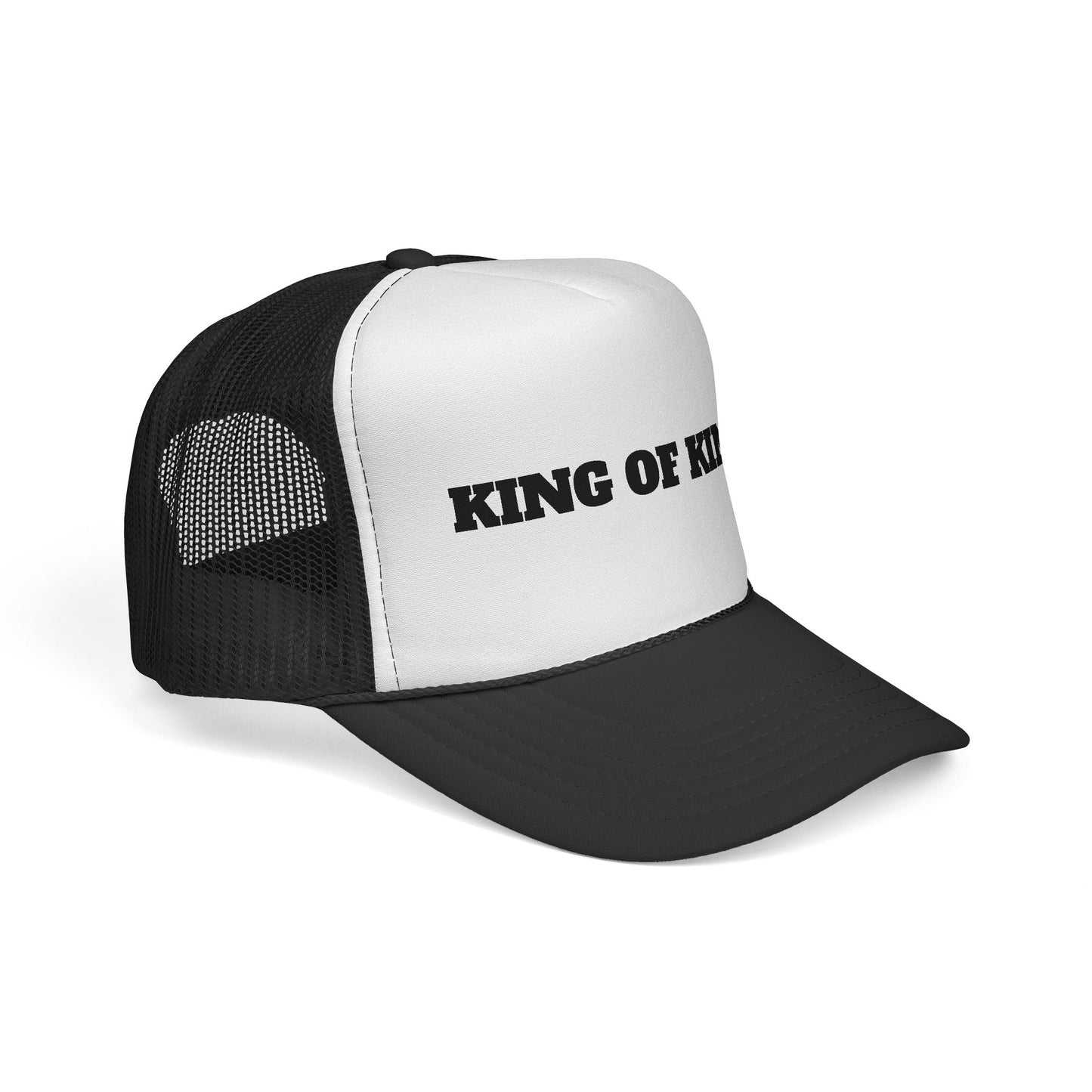 King of Kings Trucker Cap – Bold Vintage Logo Mesh Hat